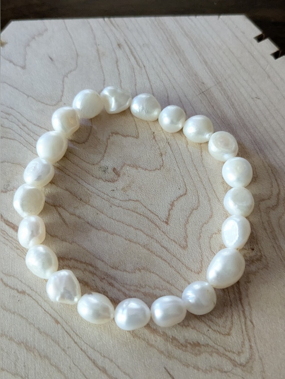 Freshwater Pearl Stretch Bracelet